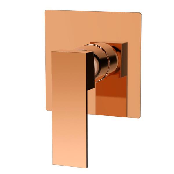 Acabamento Para Base Monocomando Rose Gold Lx4012rg - Lexxa