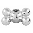 Acabamento Para Chuveiro Registro De Pressão E Gaveta Metal C