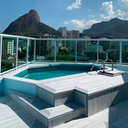 Acabamento para Deck em Plstico 240x5cm Carrara Rstico In Brasil