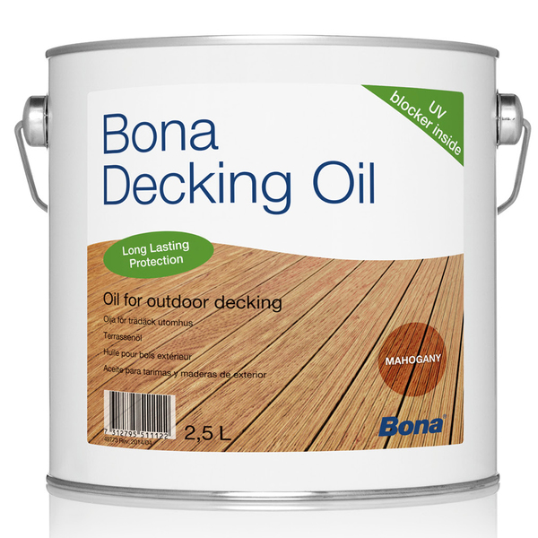 acabamento para pisos pergolados e fachadas de madeira decking oil 2 5l bona