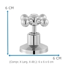 Acabamento Para Registro 1/2, 3/4, 1 Pol. Modelo Padrão Deca
