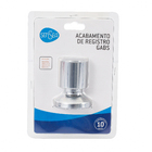 Acabamento para Registro Pequeno 3/4" Base Deca Prata Gabs Sensea