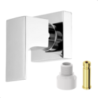 Acabamento Para Registro Alavanca Isis 1/2 Ou 3/4 Cromado