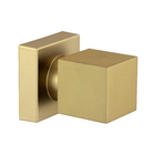 Acabamento Para Registro Banheiro Quadrado Dourado Fosco Chuv
