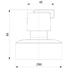 Acabamento Para Registro Base Celite 1.1/4, 1.1/2 Singles One