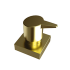 Acabamento Para Registro Base Deca Gaveta Pequeno Dourado Fosco Vite Romar