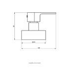 Acabamento Para Registro Base Docol 1.1/4 E 1.1/2 (grande) -