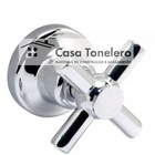 Acabamento Para Registro C37 - 1/2 - 3/4 - 1 Cromado Metal