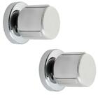 Acabamento Para Registro Cromado - Kit 2 Unidades - Kromma Kr