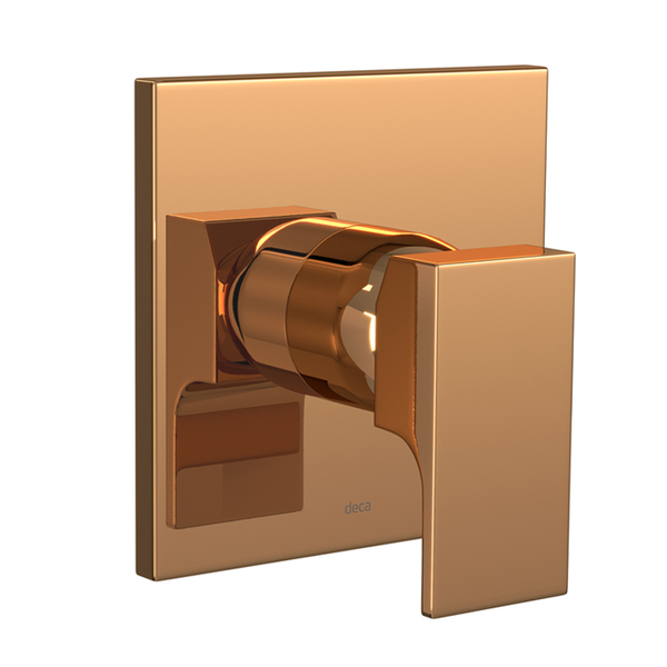 Acabamento para Registro de Ducha Red Gold Unic Deca