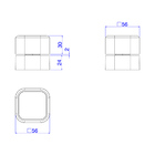 Acabamento Para Registro De Gaveta Deca You 4900.c105.pq Quad