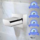 Acabamento Para Registro De Metal Para Banheiro Gota Cromado