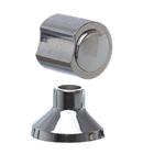 Acabamento Para Registro De Pressão E Gaveta Metal Cromado 1.