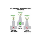 Acabamento Para Registro Deca Quadrado 50mm 11/2 Preto Fosco