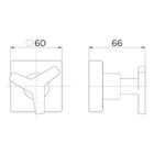 Acabamento Para Registro Docol City 877172 Docolbase 1/2", 3/
