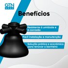 Acabamento Para Registro Docol/deca Abs 091704 Blukit C-37 Pr