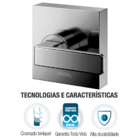 Acabamento Para Registro Docol Stillo 823948 Docolbase 1/2",