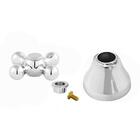 Acabamento Para Registro Em Metal Padrão Deca Modelo C52