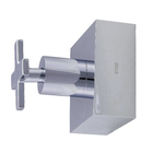 Acabamento para Registro para Base Padrão Deca Grande Cromado Clean Deca