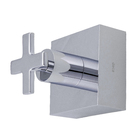 Acabamento para Registro para Base Padrão Deca Grande Cromado Clean Deca