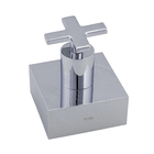 Acabamento para Registro para Base Padrão Deca Grande Cromado Clean Deca