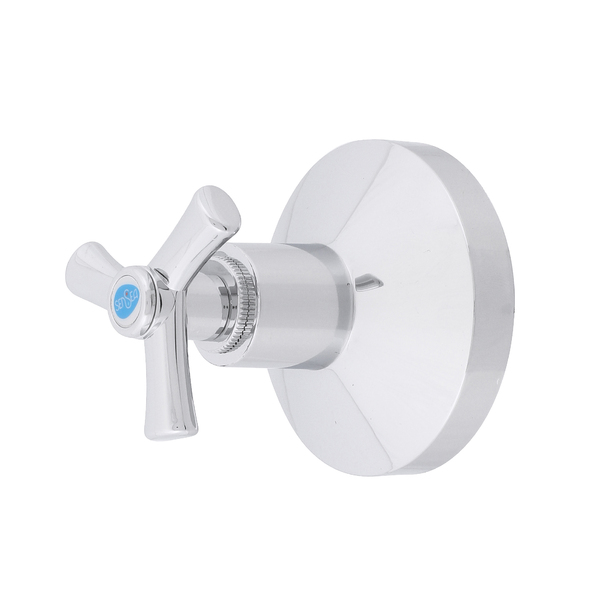 Acabamento para Registro Padrão Deca Grande Cromado Joz Sensea