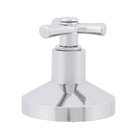 Acabamento para Registro Padrão Deca Grande Cromado Joz Sensea