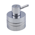 Acabamento para Registro para Base Padrão Deca Grande Cromado Lóggica Docol