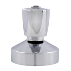 Acabamento para Registro para Base Padrão Deca Grande Cromado Prata Deca