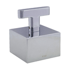 Acabamento para Registro para Base Padrão Deca Grande Cromado Soul Deca