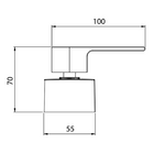 Acabamento Para Registro Lorenzetti Lorenlike 4906 C78 Cromado