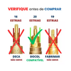 Acabamento para registro padrão base Docol Quadrado Cinza Gra