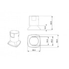 Acabamento Para Registro Padrão Deca E Docol (ducon Preto Fos