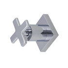 Acabamento para Registro Padrão Deca Pequeno Cromado Clean Deca