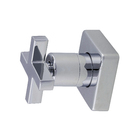 Acabamento para Registro para Base Padrão Deca Pequeno Cromado Lotus Celite