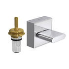 Acabamento para Registro para Base Padrão Deca Pequeno Cromado Polo Deca