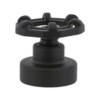 Acabamento para Registro Padrão Deca Pequeno Preto Fosco Simon Sensea