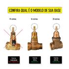 Acabamento Para Registro Pressão Alavanca Preto Fosco