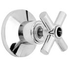 Acabamento para Registro Pressão Gaveta C31 Cromado 16 Estria