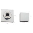 Acabamento para Registro Pressão Gaveta Quadrado Cromado Meat