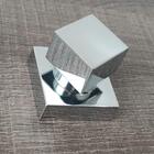 Acabamento para Registro Pressão Gaveta Quadrado Cromado Meta