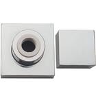 Acabamento para Registro Pressão Gaveta Quadrado Cromado meta