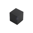 Acabamento Para Registro Preto Quadrado 3/4 Metal Del Metais