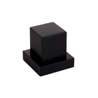 Acabamento Para Registro Quadrado 1/2 Ou 3/4 Preto Docol