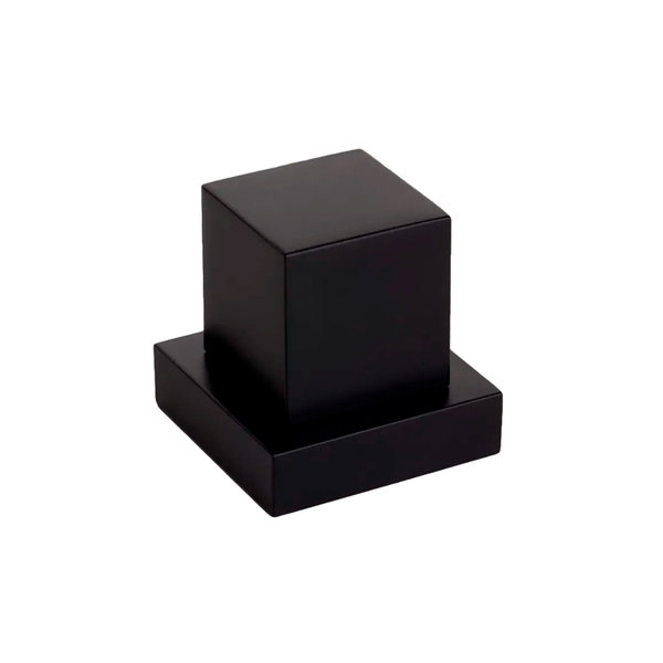 Acabamento Para Registro Quadrado 1/2 Ou 3/4 Preto Docol