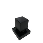 Acabamento Para Registro Quadrado 1//2 Ou 3/4 Inox Preto