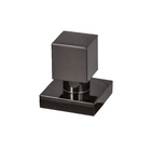 Acabamento Para Registro Quadrado 3/4  Metal Preto Onix