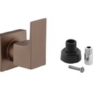 Acabamento Para Registro Quadrado Alavanca Corten Chuveiro Ba