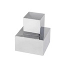 Acabamento Para Registro Quadrado Cromado 50mm 1 1/2