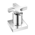 Acabamento Para Registro Universal Pequeno Cromado 1/2" 3/4" 1" Zeta Fabrimar